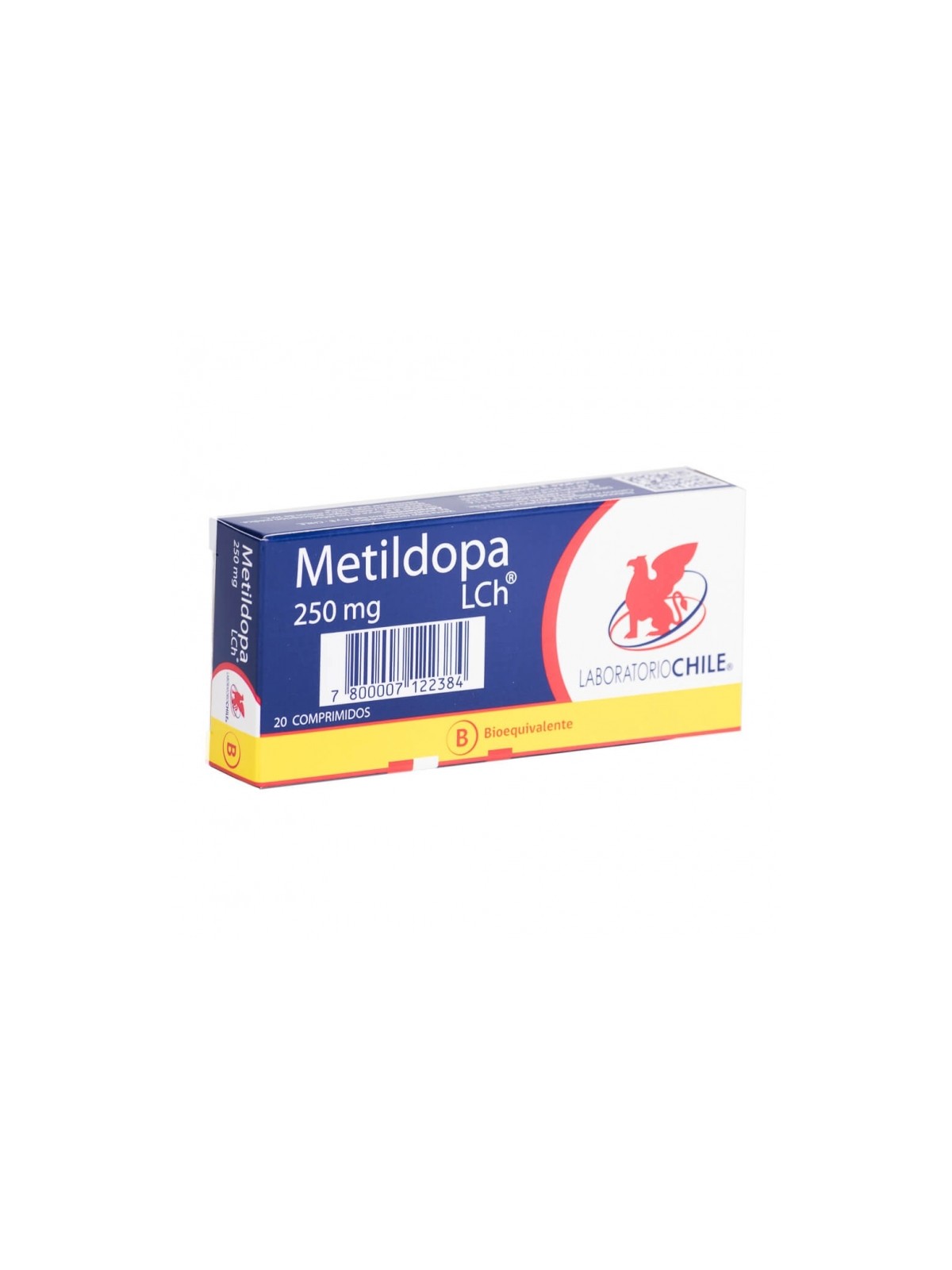 METILDOPA  250mg X20COM.