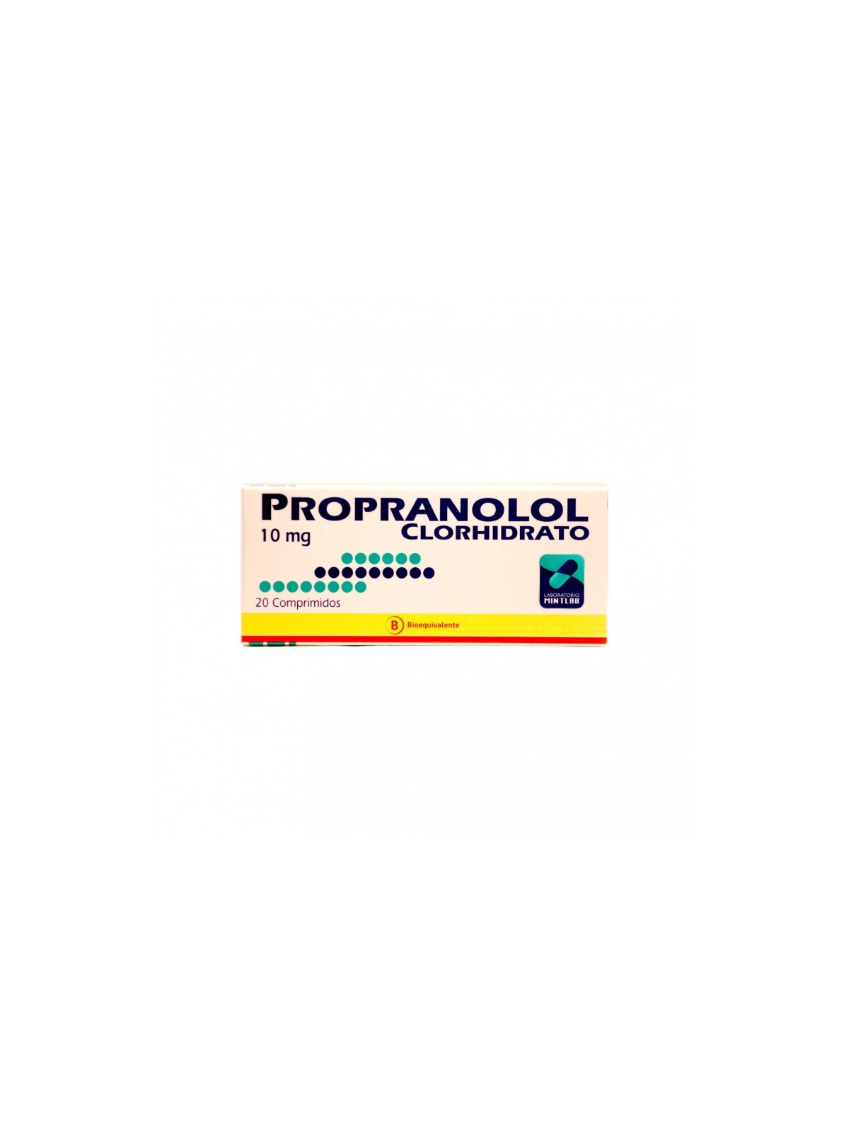 PROPRANOLOL 10mg X20COM.