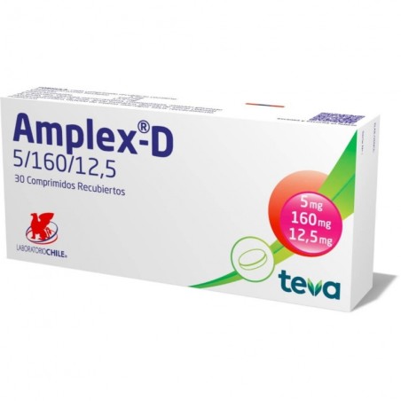 AMPLEX-D 5/160/12,5 MG X 30 COM