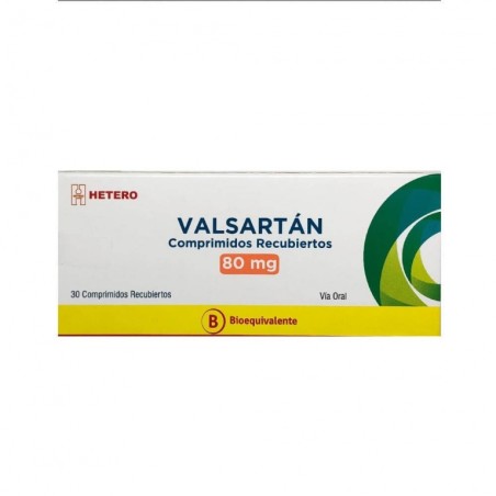 VALSARTAN 80mg X30COM