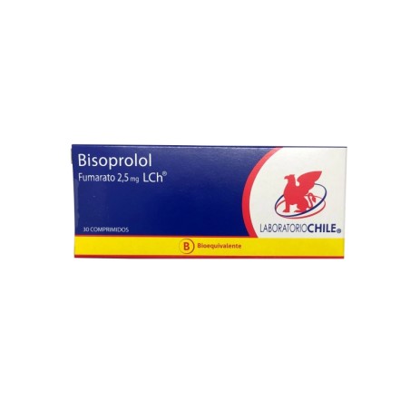 BISOPROLOL 2.5mg X30COM.REC.