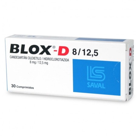 BLOX-D 8/12.5mg X 30COMP