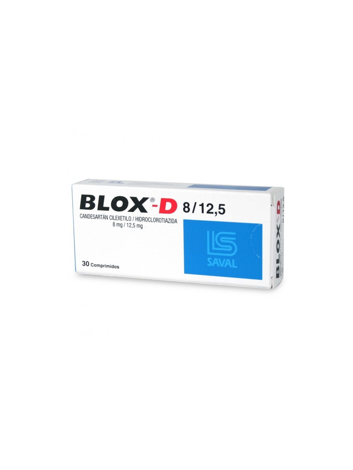 BLOX-D 8/12.5mg X 30COMP