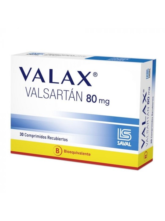 VALAX 80mg X30COM REC.