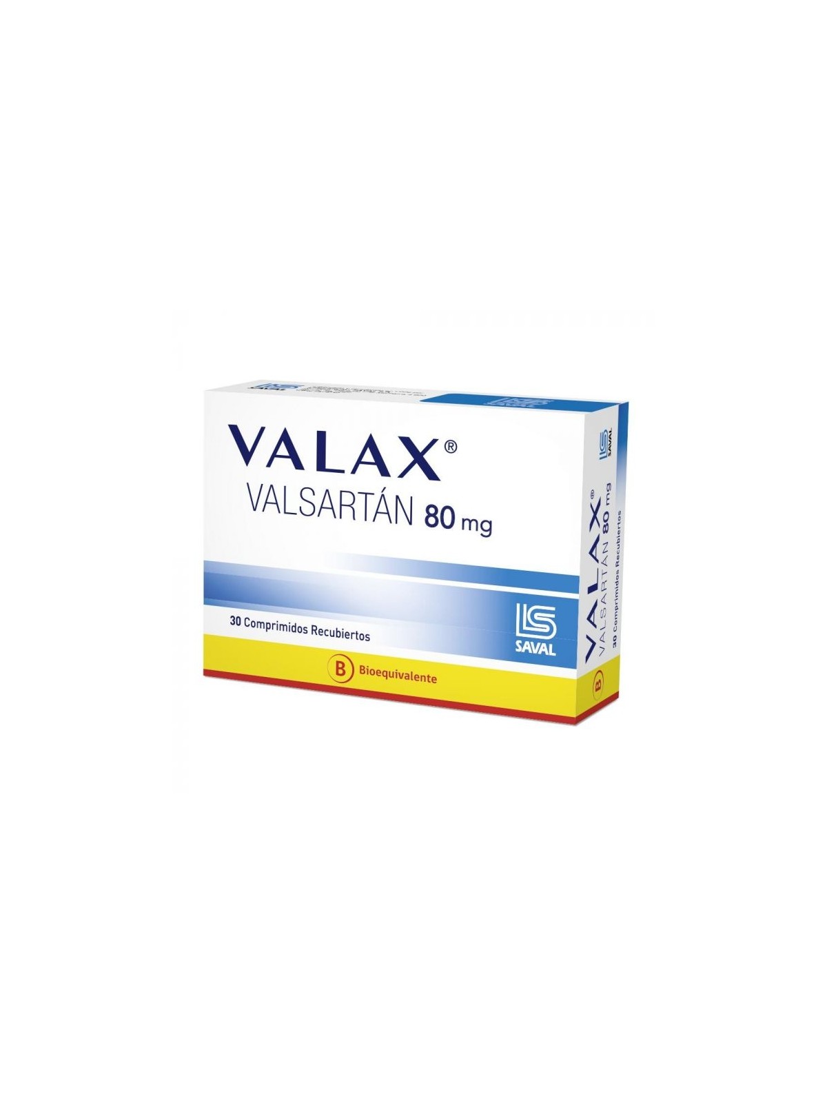 VALAX 80mg X30COM REC.