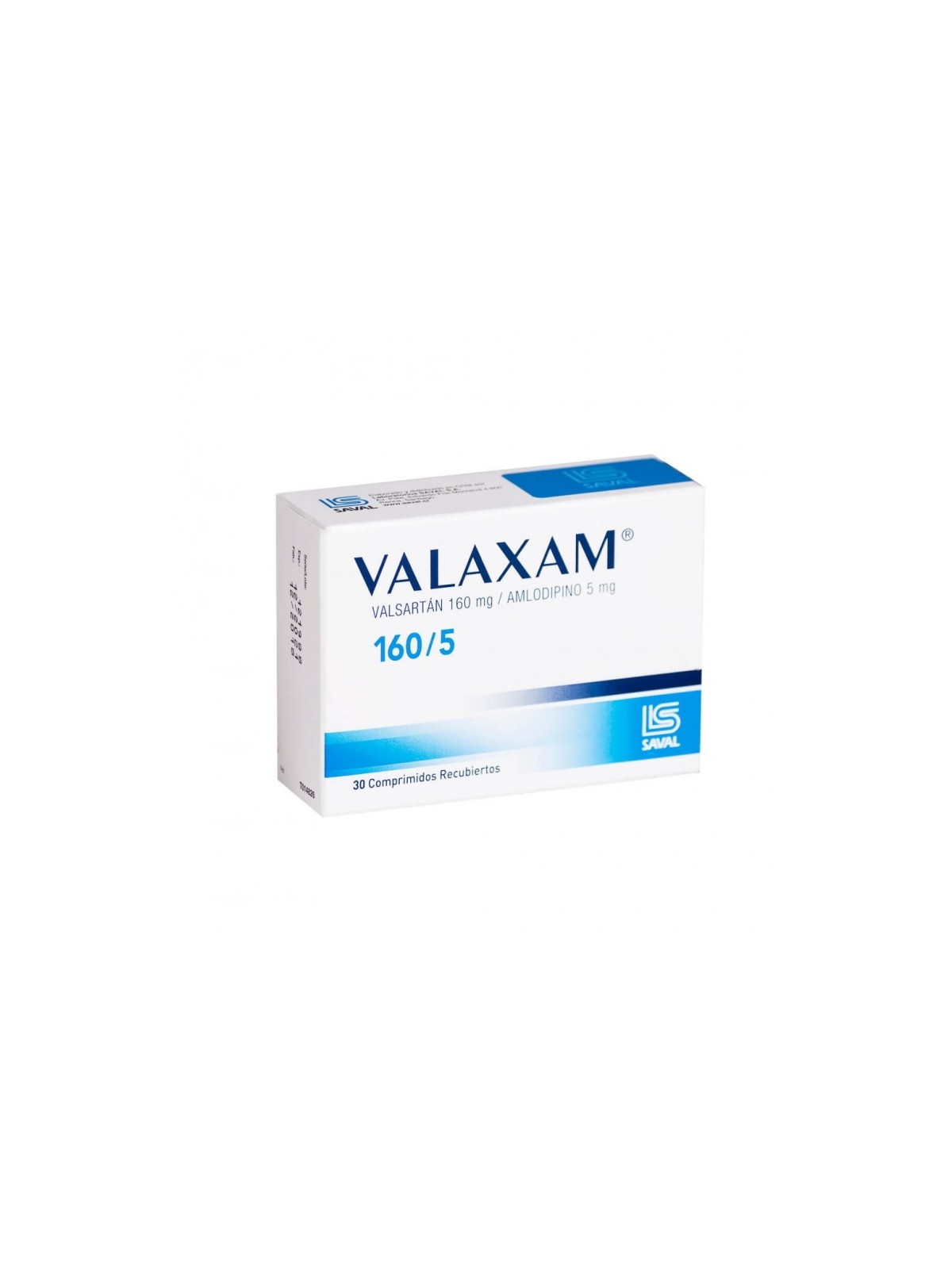 VALAXAM  160mg/5MG  X30COM REC.