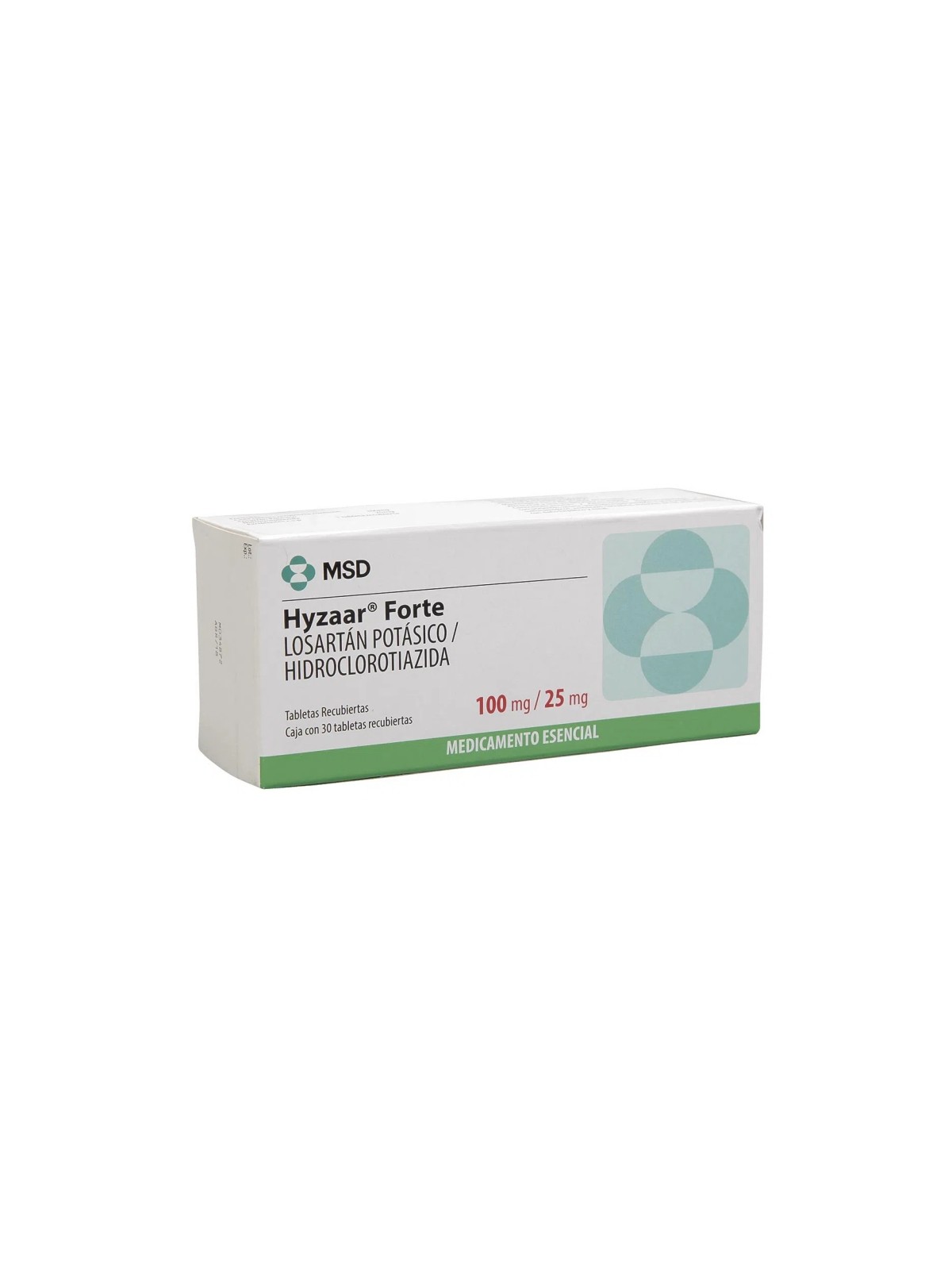 HYZAAR FORTE 100MG/25MG X30COM REC