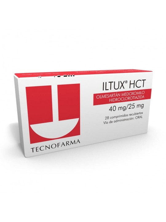 ILTUX HCT COM 40/25MG X 28