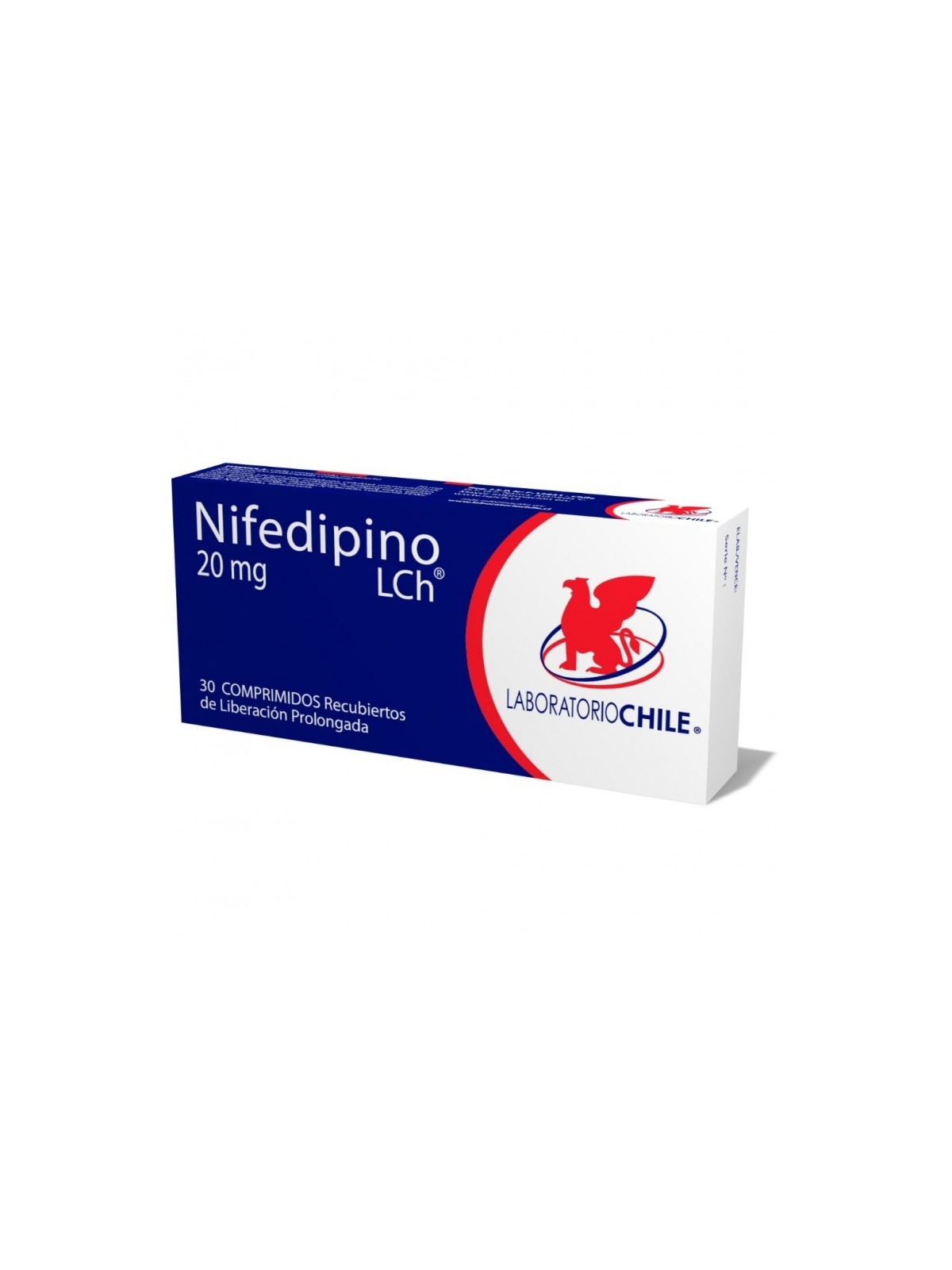 NIFEDIPINO RET.20mg X30COM.REC.