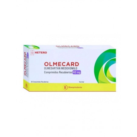 OLMECARD 40 MG X 30 COM