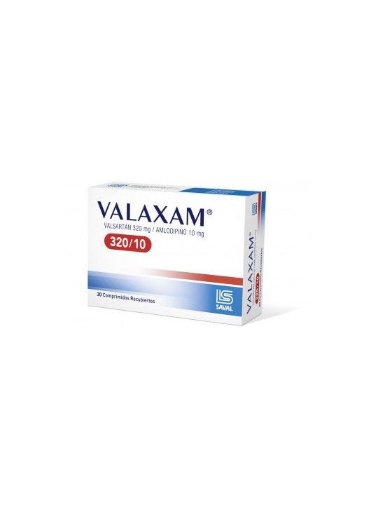 VALAXAM  320MG/10MG  X 30COM REC.