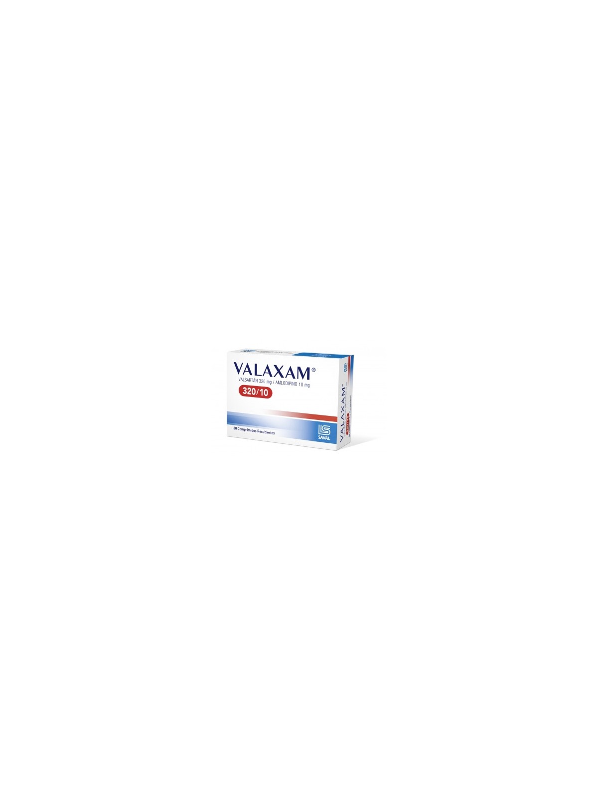 VALAXAM  320MG/10MG  X 30COM REC.