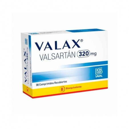 VALAX 320mg X 30 COM REC.