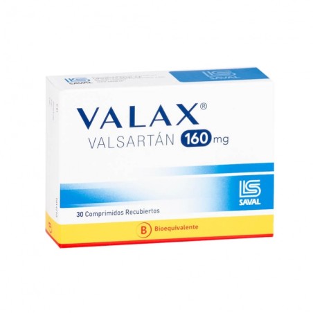 VALAX 160mg X 30 COM REC.