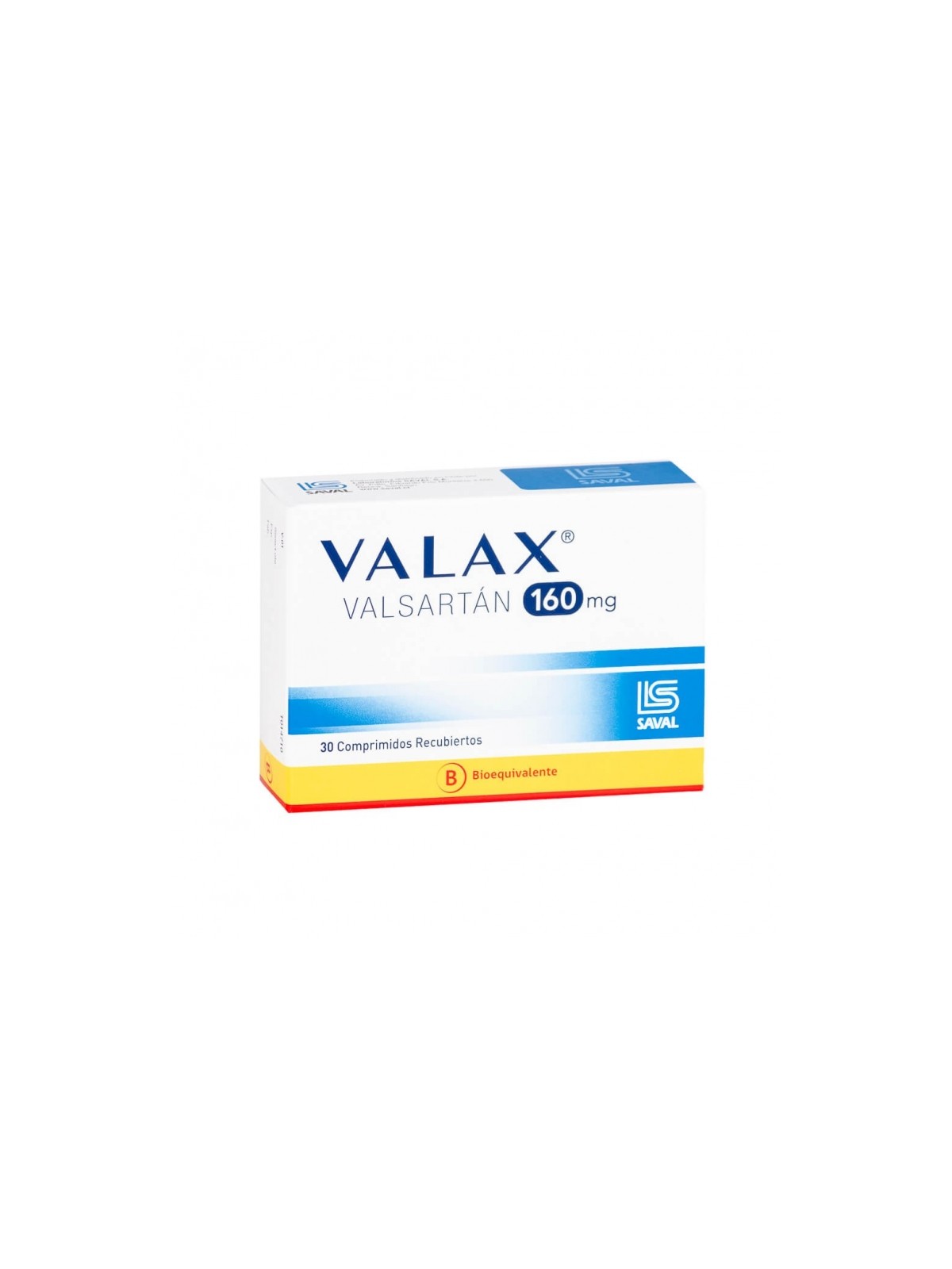 VALAX 160mg X 30 COM REC.