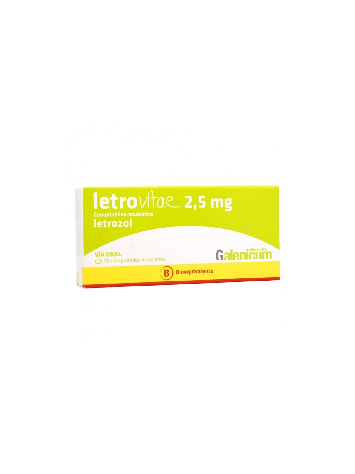 LETROVITAE 2,5MG X 30 COMP