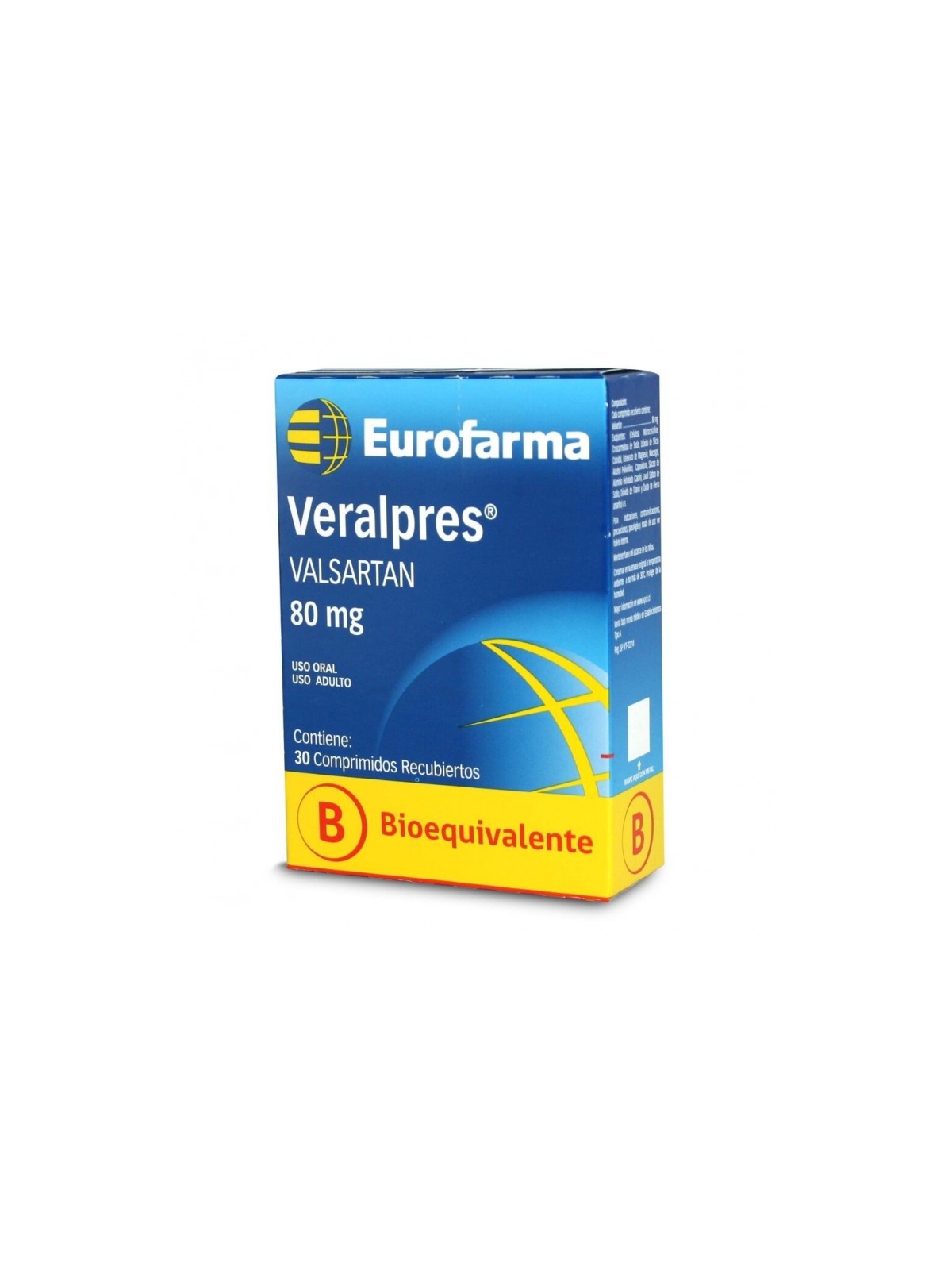 VERALPRES 80mg X30COM