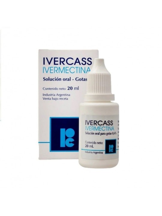 IVERCASS SOL ORAL 0,06% X 20 ML