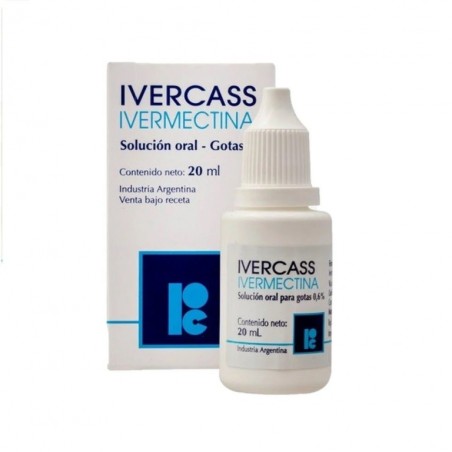 IVERCASS SOL ORAL 0,06% X 20 ML