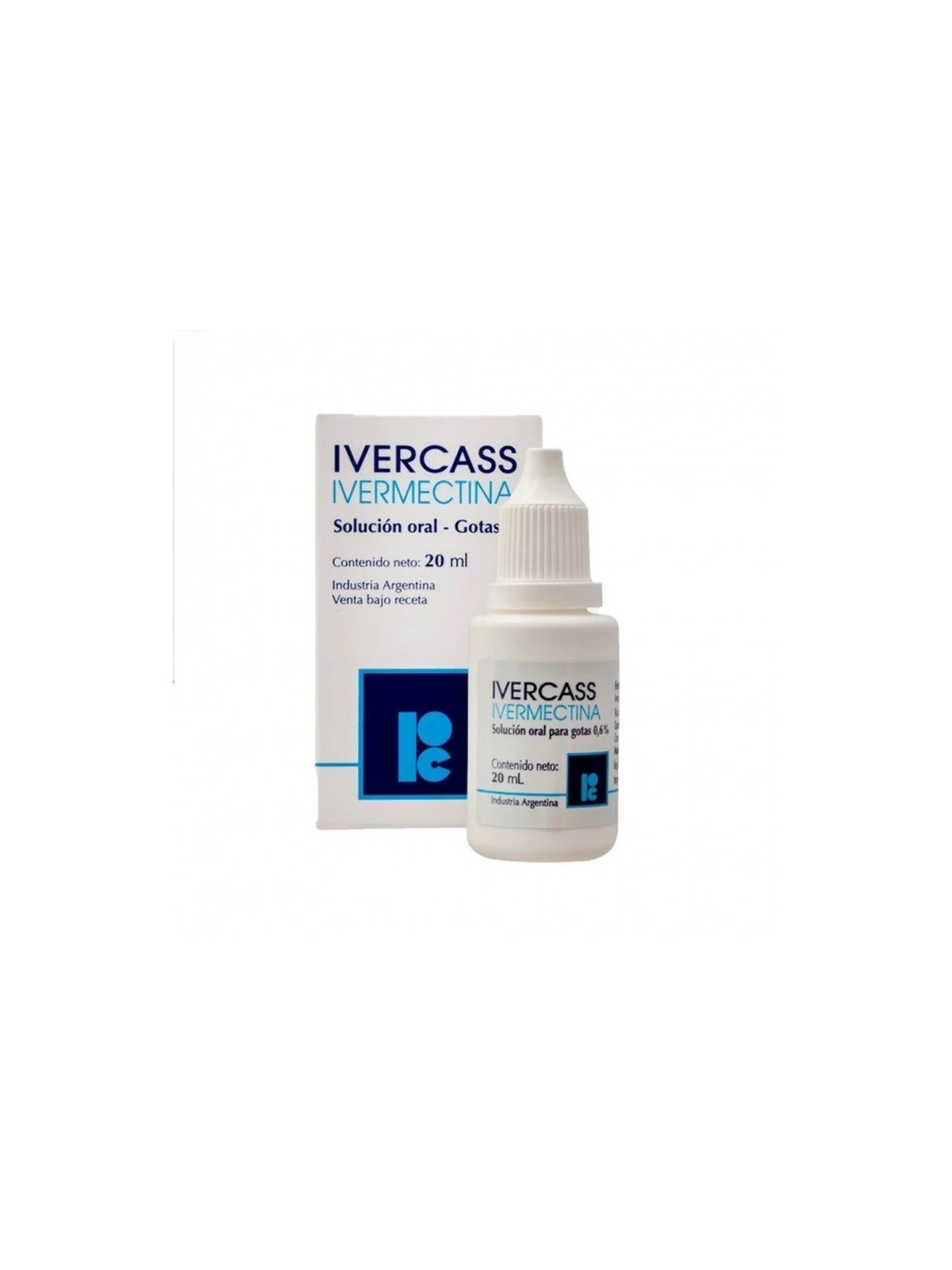 IVERCASS SOL ORAL 0,06% X 20 ML