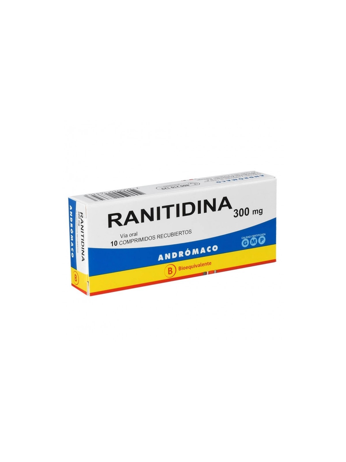 RANITIDINA  300mg X10COM.