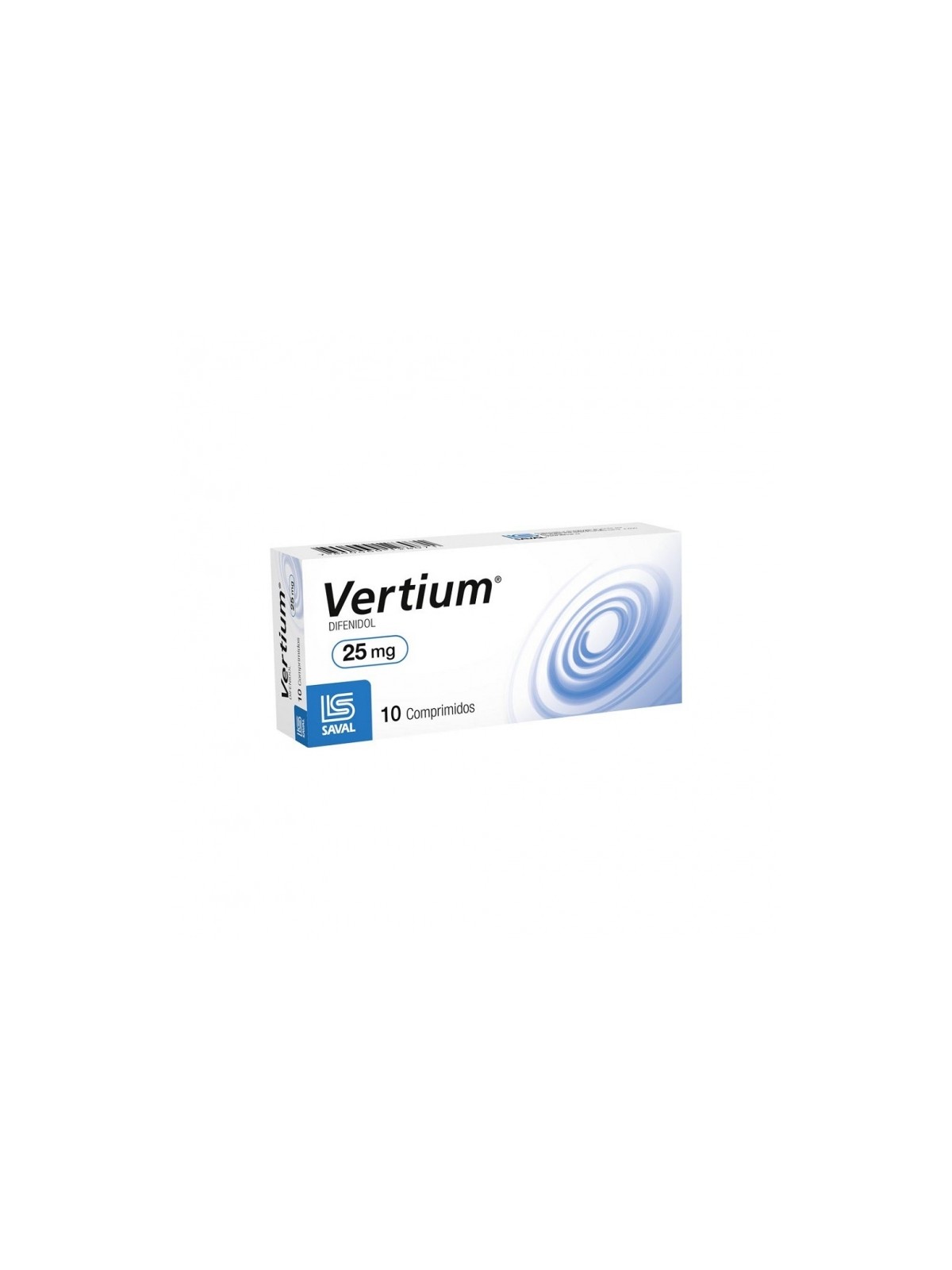 VERTIUM 25mg X 10COM