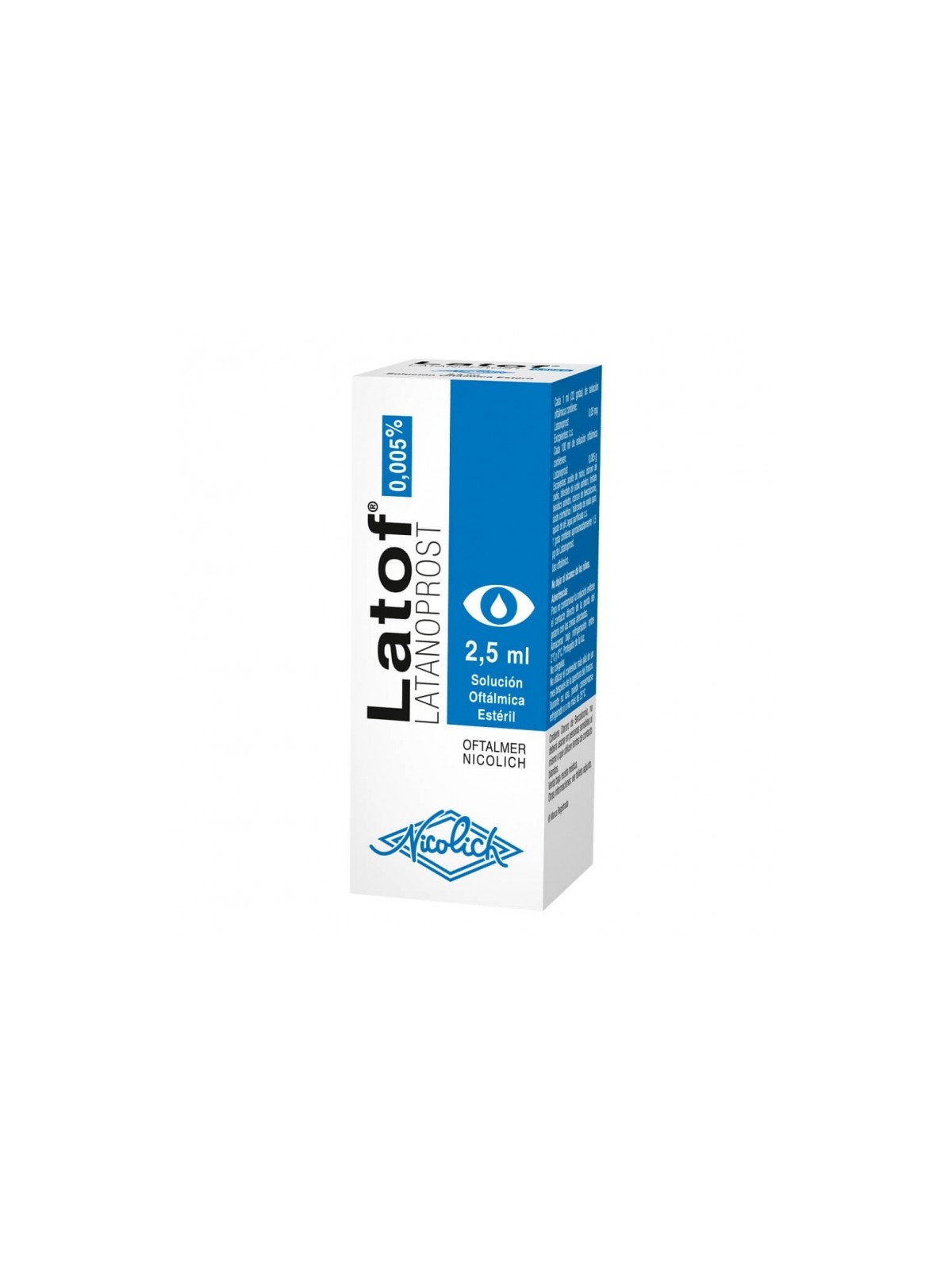 LATOF SOL OFT 0,005% X 2,5ML