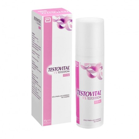 TESTOVITAL GEL 1% 2,5MG X 30 GR