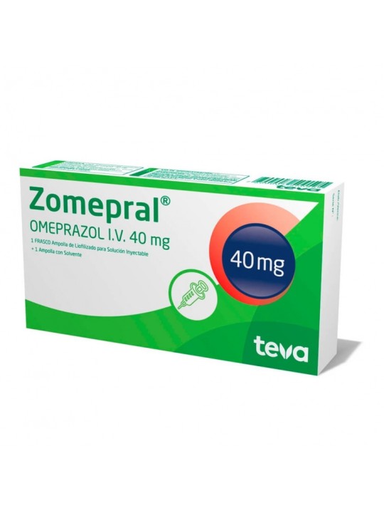 ZOMEPRAL 40MG X 1 AMP CON SOLVENTE