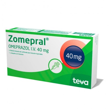 ZOMEPRAL 40MG X 1 AMP CON SOLVENTE