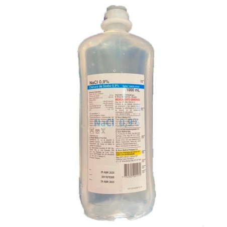 CLORURO DE SODIO 0,9% 1000ML BRAUN