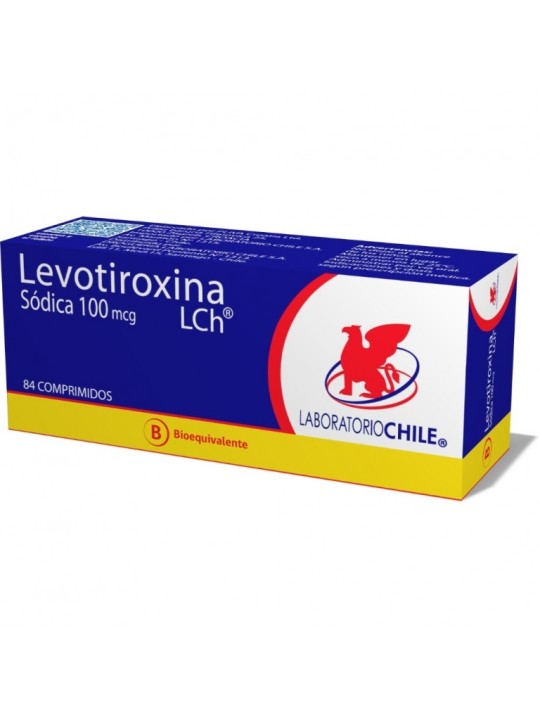 LEVOTIROXINA  100mcg X84COM.