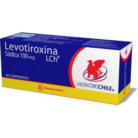 LEVOTIROXINA  100mcg X84COM.