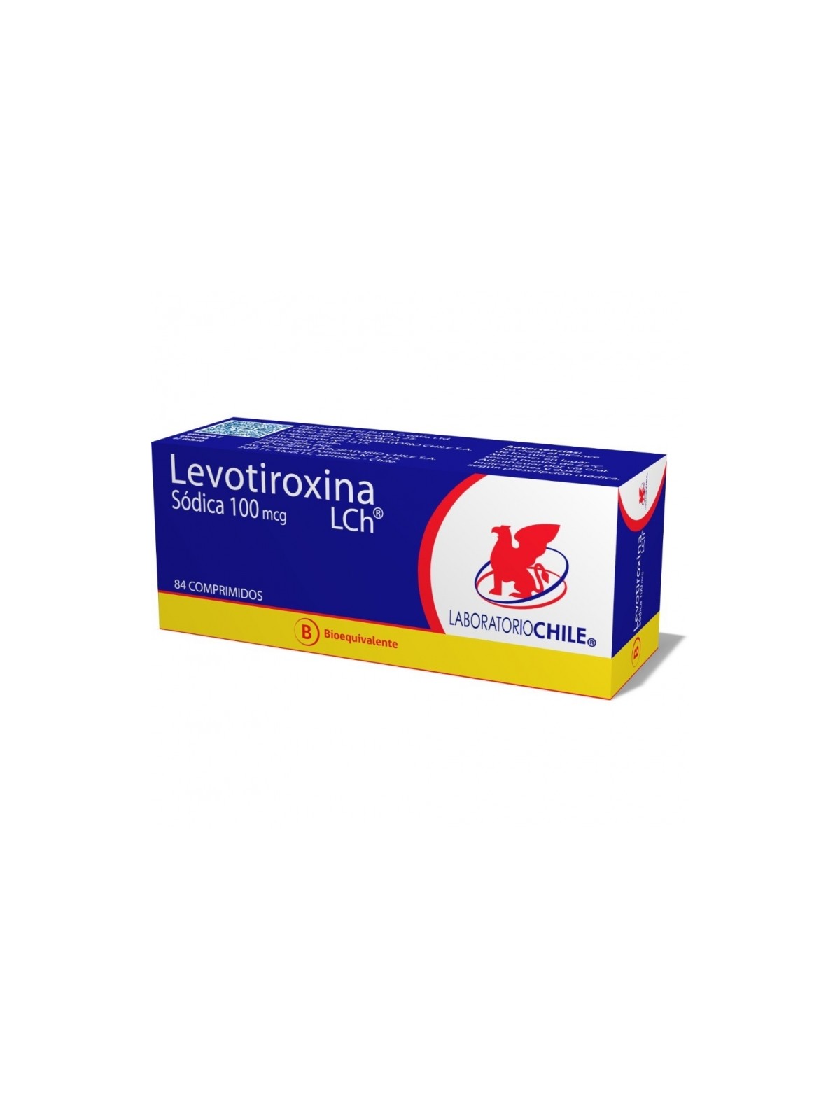 LEVOTIROXINA  100mcg X84COM.