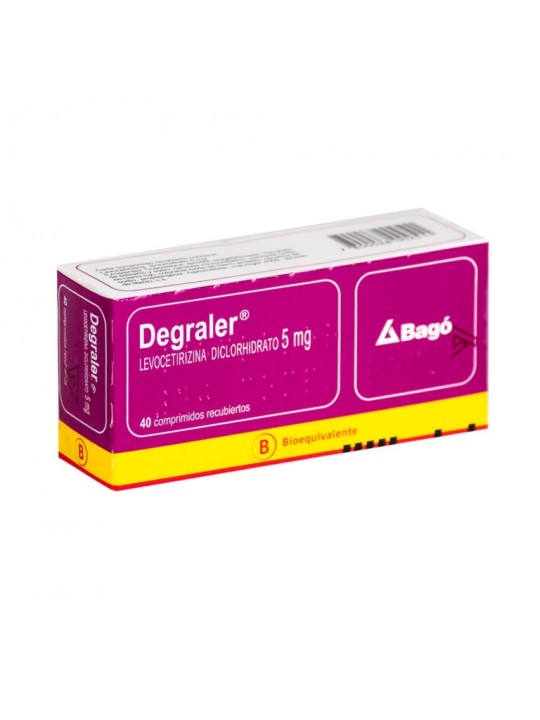 DEGRALER  5mg X40COM.REC.