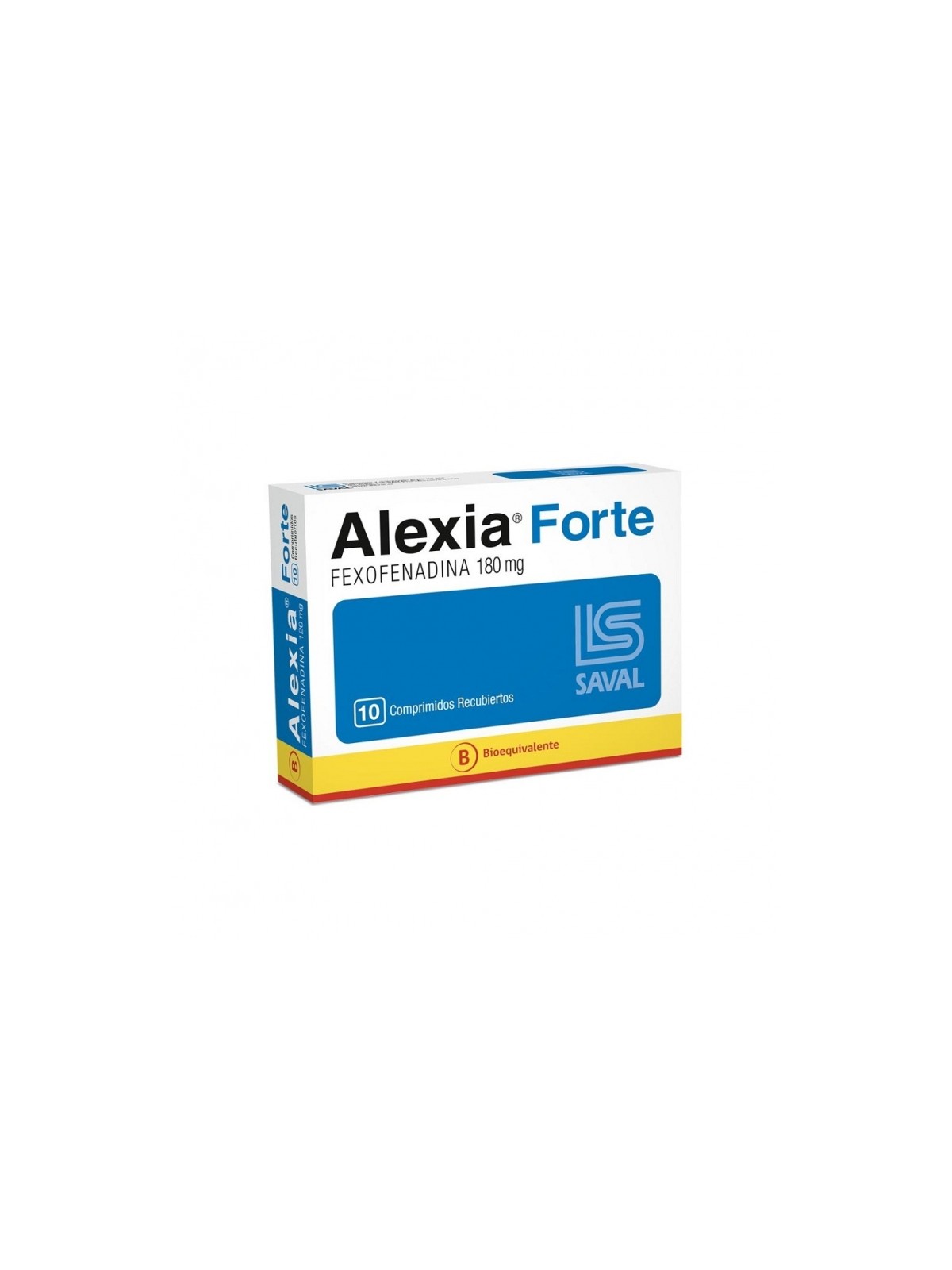 ALEXIA FORTE 180mg X 10COM