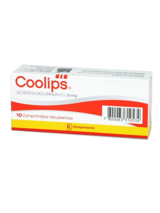 COOLIPS 10MG X 10 COM REC