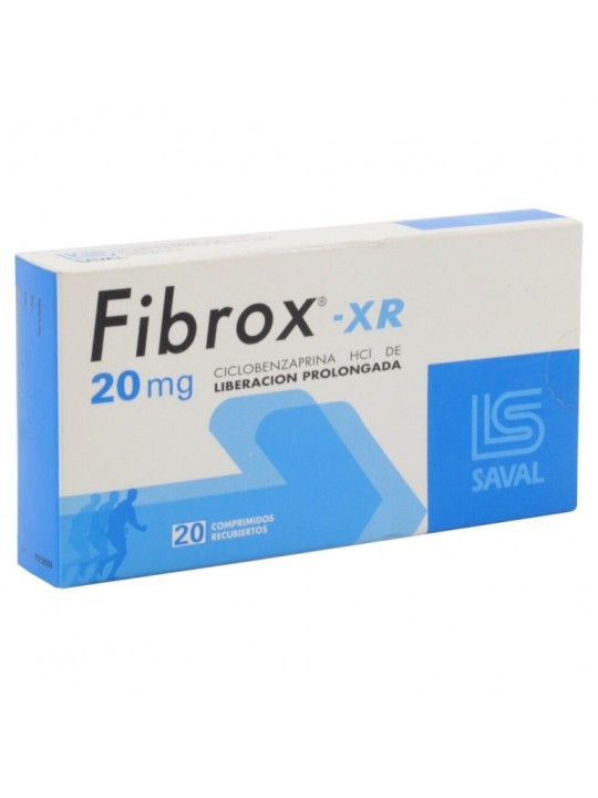 FIBROX - XR 20 MG X 10 COM