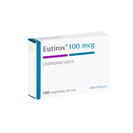 EUTIROX (R) 100mcg X100COM.