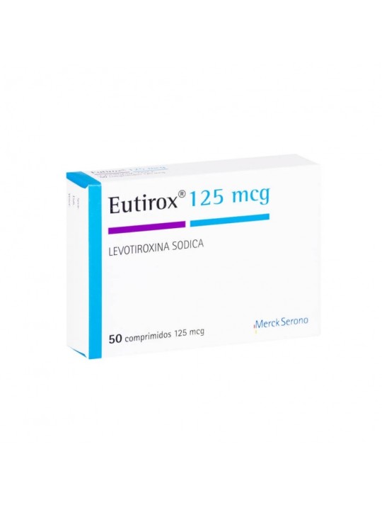 EUTIROX (R) 125mcg X50COM.