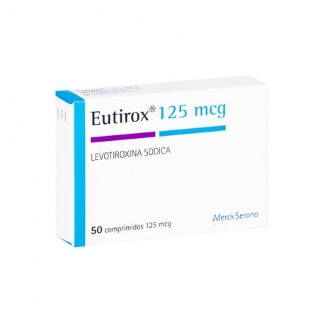 EUTIROX (R) 125mcg X50COM.