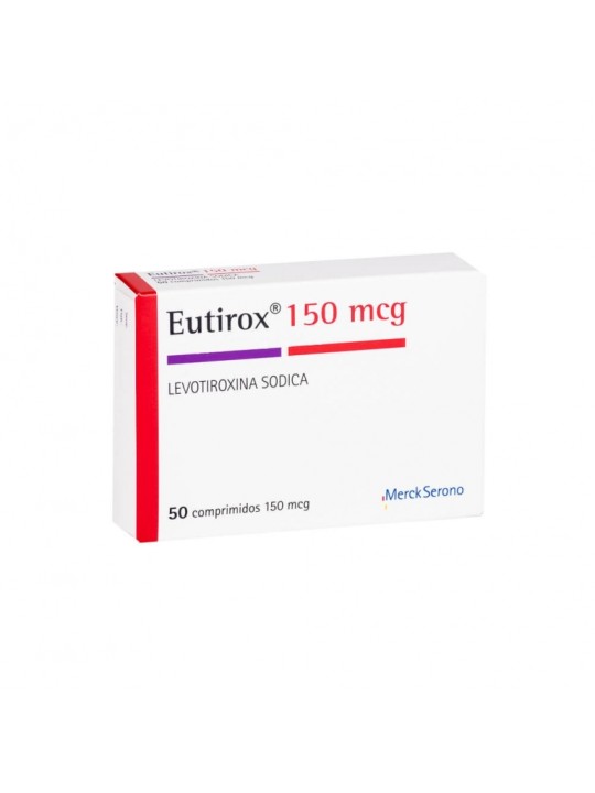 EUTIROX (R) 150mcg X50COM.