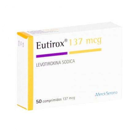 EUTIROX (R) 137mcg X50COM.