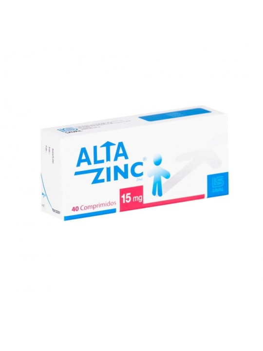 ALTAZINC 15 MG X 40 COM