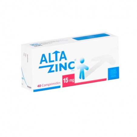 ALTAZINC 15 MG X 40 COM