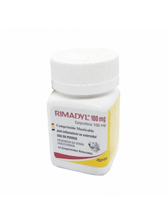 RIMADYL 100 MG X 14 COMP