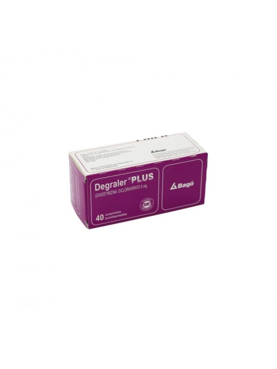 DEGRALER PLUS  5mg X40COM BUCODISPERSABLE