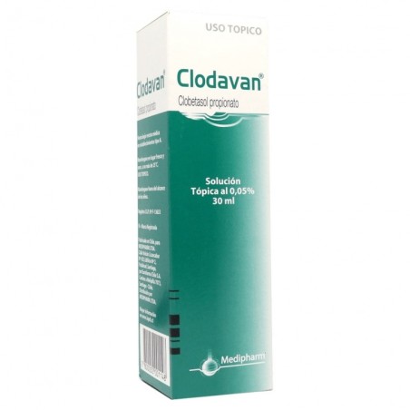 CLODAVAN 0.05% SOL TOP CAP.X30g