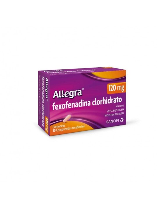 ALLEGRA 120mg X30COM.REC.