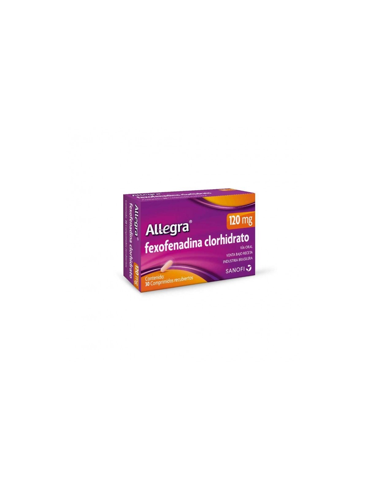 ALLEGRA 120mg X30COM.REC.